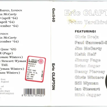 Eric Clapton & Friends: From Yardbirds to Bluesbreakers