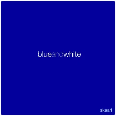 Blue and White