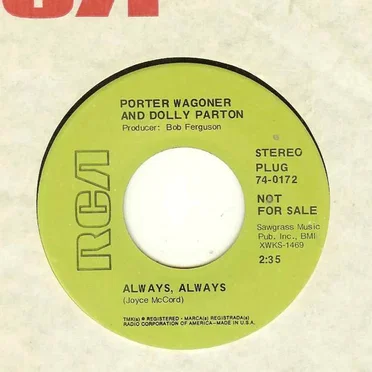 Always, Always / No Reason to Hurry Home