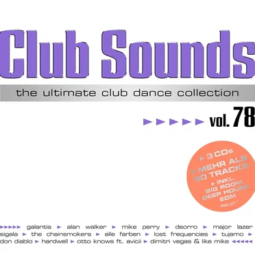 Club Sounds: The Ultimate Club Dance Collection, Vol. 78 by Various Artists - album cover