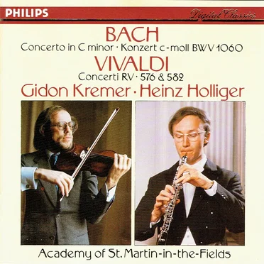 Bach: Concerto in C minor, BWV 1060 / Vivaldi: Concerti RV 576 & 582
