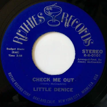 Check Me Out / You Can Teach Me New Things (But Not Old Tricks) by Little Denice - album cover