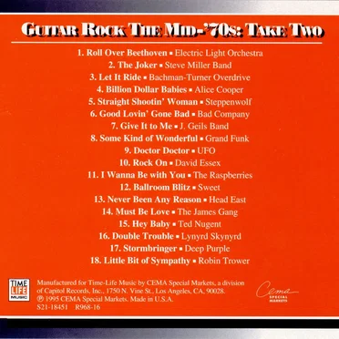 Guitar Rock: The Mid-’70s: Take Two by Various Artists - album cover