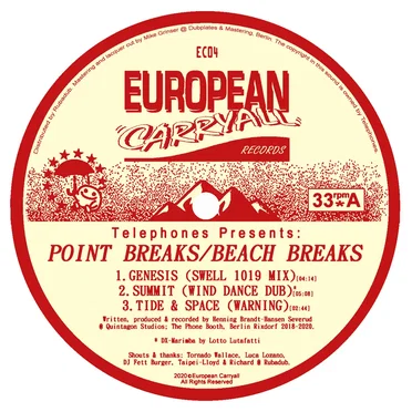 Point Breaks / Beach Breaks EP by Telephones - album cover
