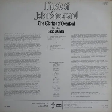 Music of John Sheppard