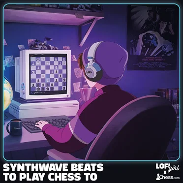 Lofi Girl × chess.com – Synthwave beats to play chess to by Various Artists - album cover