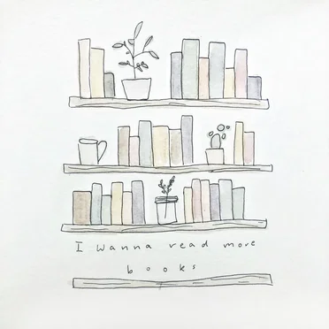 I wanna read more books