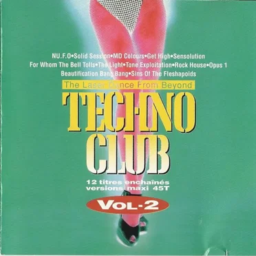 Techno Club Vol.2 The Laser Dance From Beyond by Various Artists - album cover