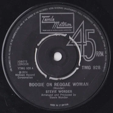 Boogie On Reggae Woman