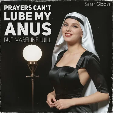 Prayers Can't Lube My Anus (But Vaseline Will)