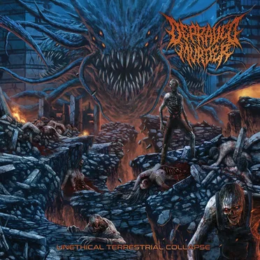 Unethical Terrestrial Collapse by Depraved Murder - album cover