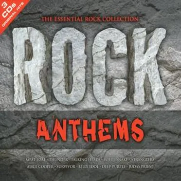 Rock Anthems by Various Artists - album cover