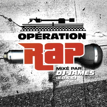 Opération Rap by DJ James - album cover