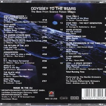 Odyssey to the Stars by Various Artists - album cover