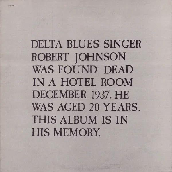 In Memory of Robert Johnson R.I.P.