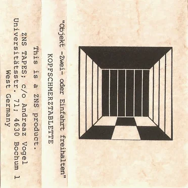 Objekt Zwei Oder Einfahrt Freihalten by Kopfschmerztablette - album cover