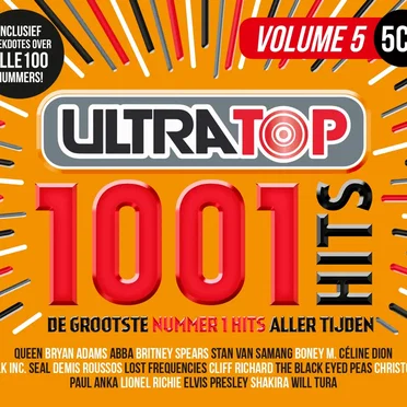 Ultratop 1001 Hits, Volume 5 by Various Artists - album cover