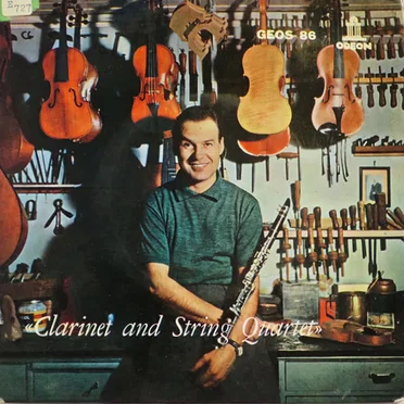 Clarinet and String Quartet by Putte Wickmans orkester - album cover