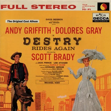 Destry Rides Again (Original Broadway Cast) by Various Artists - album cover