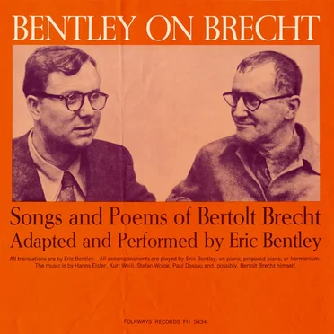 Bentley on Brecht by Eric Bentley - album cover