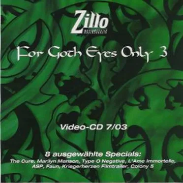 For Goth Eyes Only 3 by Various Artists - album cover