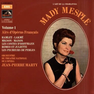 Mady Mesplé Volume 1 Airs d'Opéras Français
