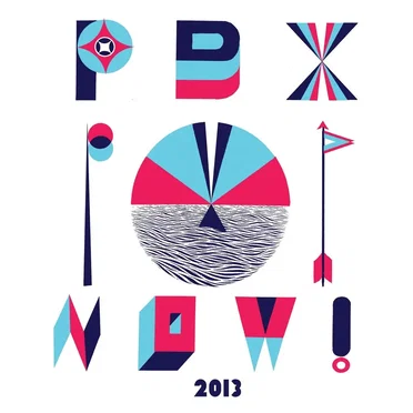PDX Pop Now! 2013 by Various Artists - album cover