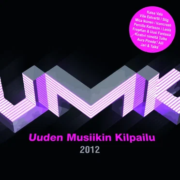 UMK: Uuden Musiikin Kilpailu 2012 by Various Artists - album cover