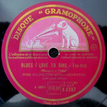 Blues I Love to Sing / Double Check Stomp