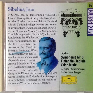 Symphony no. 5 / Valse Triste / Finlandia / Tapiola