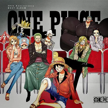 ONE PIECE 20th Anniversary BEST ALBUM by Various Artists - album cover