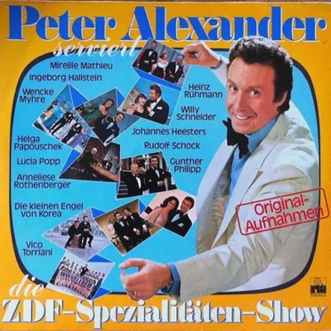 Peter Alexander serviert die ZDF-Spezialitäten-Show