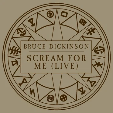 Scream for Me (Live) by Bruce Dickinson - album cover