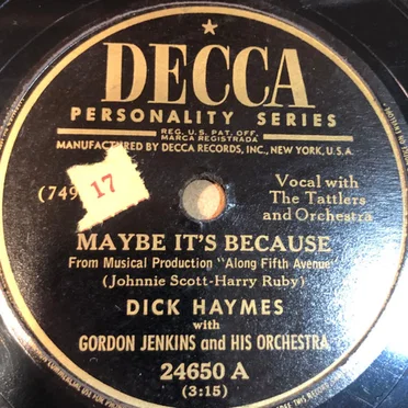 Maybe It's Because / It Happens Every Spring