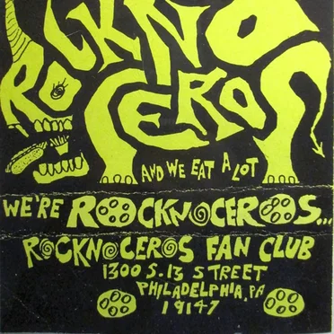 We're Rocknoceros and We Eat a Lot by Rocknoceros - album cover