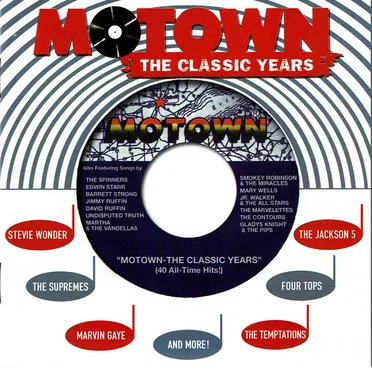 Motown: The Classic Years by Various Artists - album cover