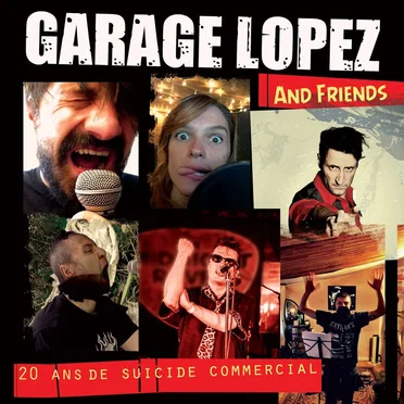20 ans de suicide commercial by Garage Lopez - album cover