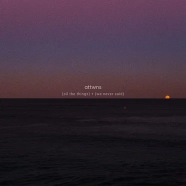 Attwns (All the Things We Never Said)