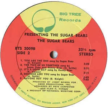 Presenting The Sugar Bears by Sugar Bears - album cover
