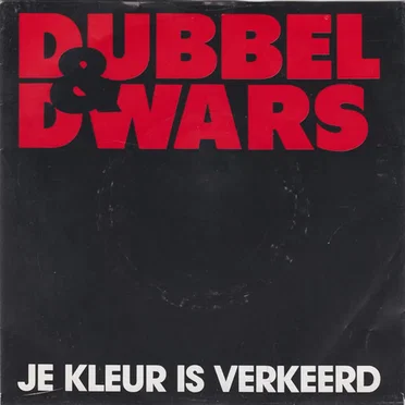 Je kleur is verkeerd