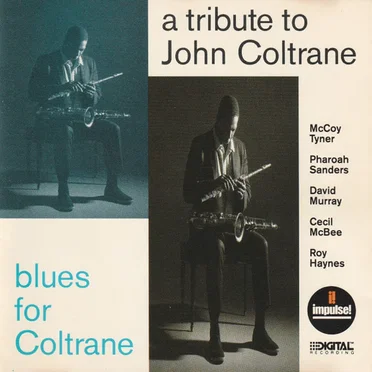 A Tribute to John Coltrane - Blues for Coltrane by Various Artists - album cover