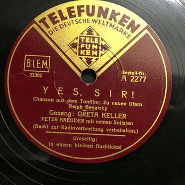 In einem kleine Nachtlokal / Yes, Sir!