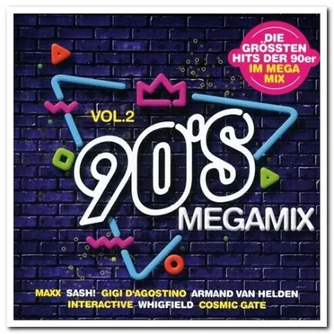 90's Megamix, Vol. 2 by Various Artists - album cover