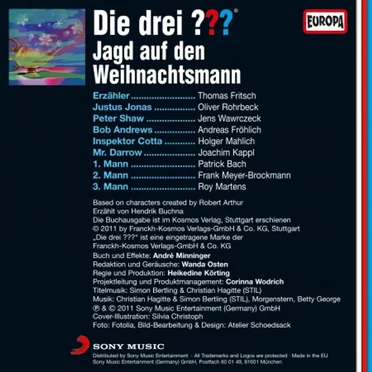Die drei ??? Jagd auf den Weihnachtsmann by Die drei ??? - album cover