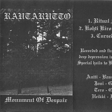 Monument of Despair by Rautarutto - album cover
