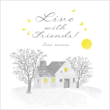 Live with Friends ! by tico moon - album cover