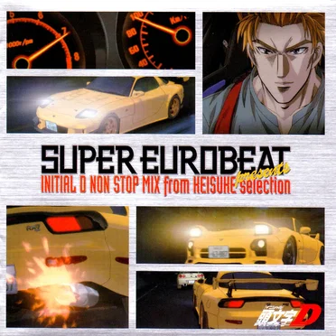 SUPER EUROBEAT presents INITIAL D NON STOP MIX from KEISUKE selection by Various Artists - album cover