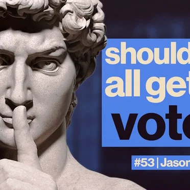 Within Reason #53, “The Case Against Democracy” by Alex O'Connor - album cover