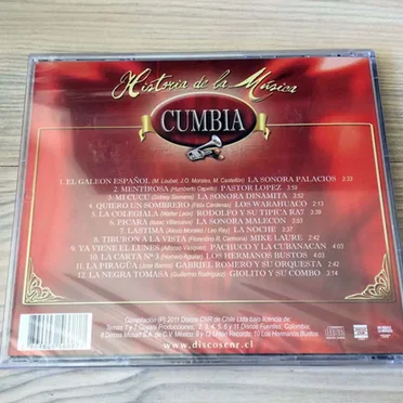 Historia de la música: Cumbia by Various Artists - album cover