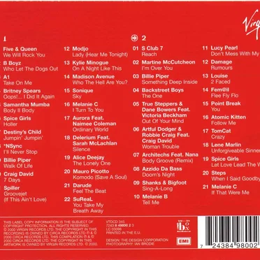 Smash! Hits 2001 by Various Artists - album cover